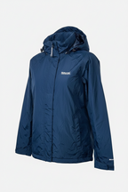 Regatta Pack-It III waterproof jacket in navy blue. 