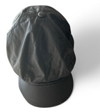 SEEBERGER black Faux Leather Insulated With Adjustable Strap #sku 6817