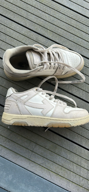 Vintage  men Off-White Out Of Office Size UK8/42 White/Black sneaker