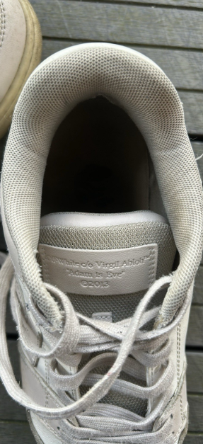 Vintage  men Off-White Out Of Office Size UK8/42 White/Black sneaker
