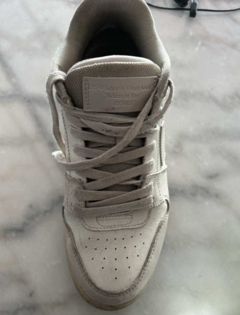 Vintage  men Off-White Out Of Office Size UK8/42 White/Black sneaker