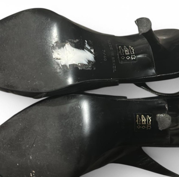 Womens  River Island POINTED SLINGBACK COURT SHOES size EU 40 UK 7 SKU 6749