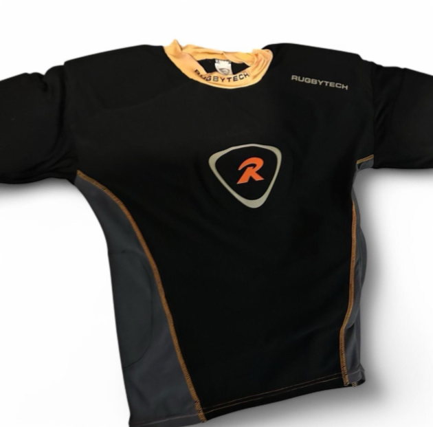 Vintage Rugbytech Gladiator Pro Rugby Protection Chest Shoulder Upper Body Top