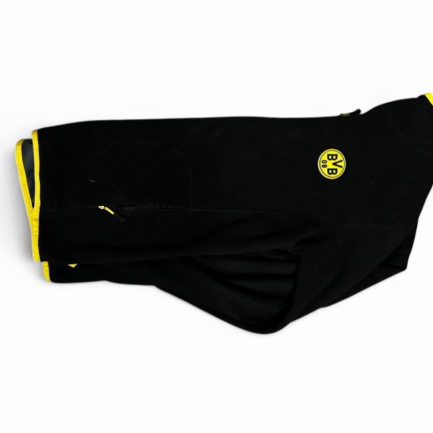 Borussia Dortmund fleeced Men Puma Football Tracksuit full zip black  2XL 6759