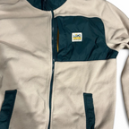 Vintage VANS Cream Overcoat Polyester Men's full zip Coat UK Size M SKU 6760