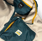 Vintage VANS Cream Overcoat Polyester Men's full zip Coat UK Size M SKU 6760