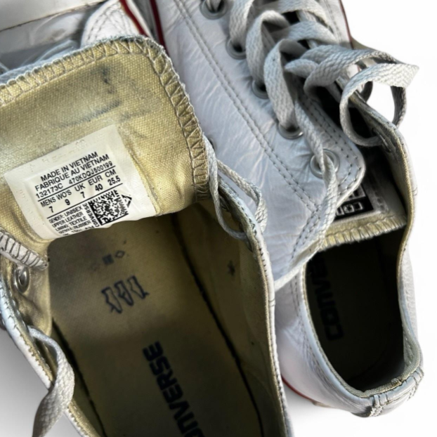 Converse Sneaker  Chuck Taylor All Star Classic White (M7652)  UK 7 SKU 6768