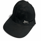 Vintage Hugo Boss Men's Hat Black Baseball Cap  simple Design SKU 6779