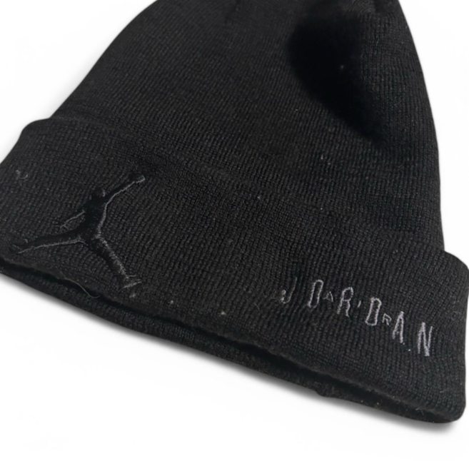 Vintage unisex Air Jordan Peak beanie in black one size sku  6783