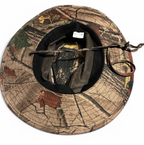 Mens Mountain Country Camo Structured Lightweight Fabric Safari Hat  SKU 6784