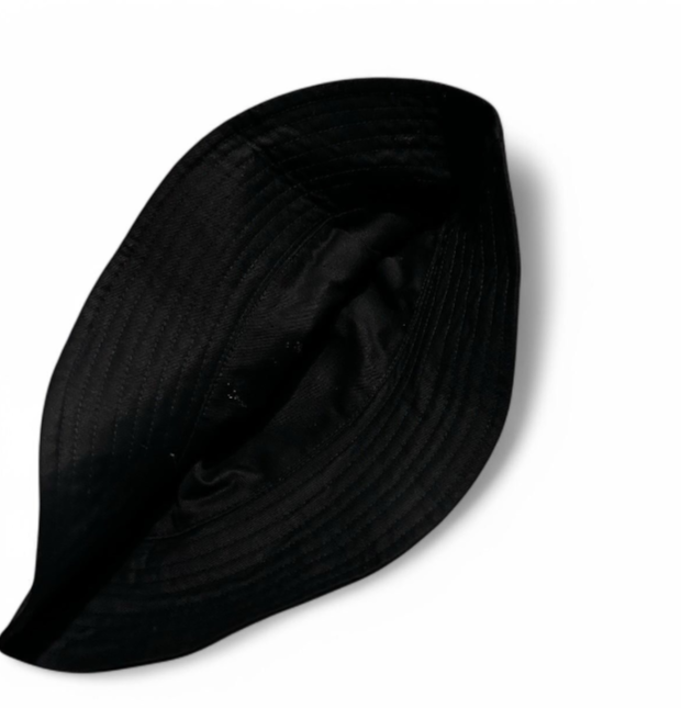 Vintage Black bucket hat with adjustable strap #summeraccessories sku 6792