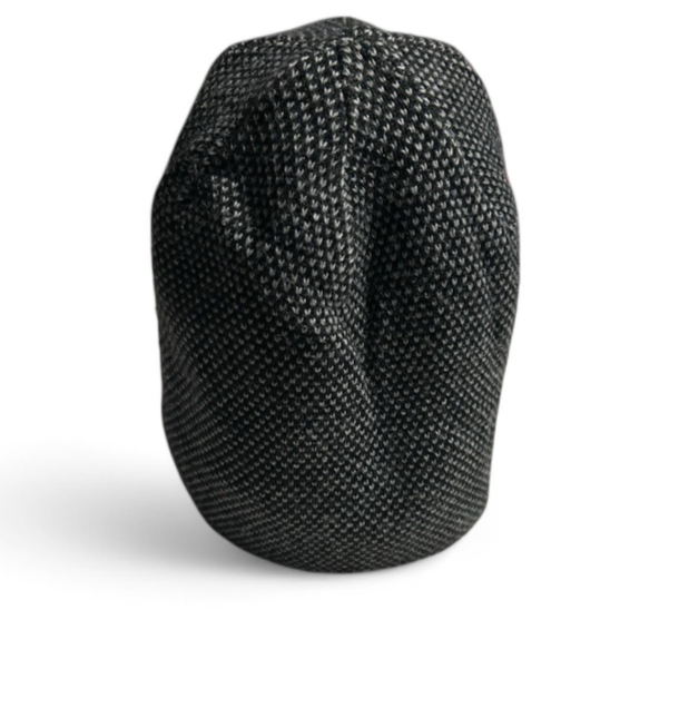 Vintage Grey reversible fleece lined beanie hat #winteraccessories sku 6797