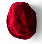 Vintage women myaccesorries Red wool beret #winteraccessories sku 6805