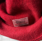 Vintage women myaccesorries Red wool beret #winteraccessories sku 6805