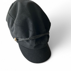 Unisex Replay Black & Grey Wool Felt Fedora Hat With Adjustable Strap sku 6808