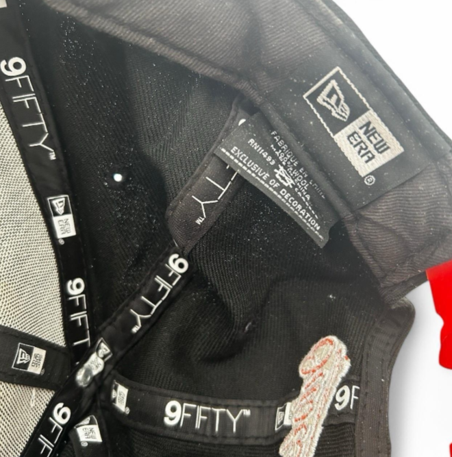 Men's Baltimore Orioles baseball black New Era 9fifty genuine merchandise  Giveaway Bird Logo crest SKU 6810