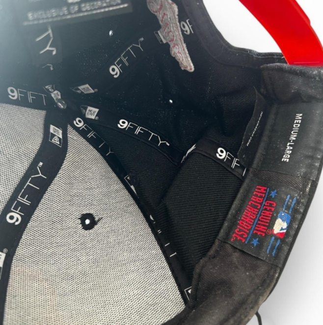 Men's Baltimore Orioles baseball black New Era 9fifty genuine merchandise  Giveaway Bird Logo crest SKU 6810