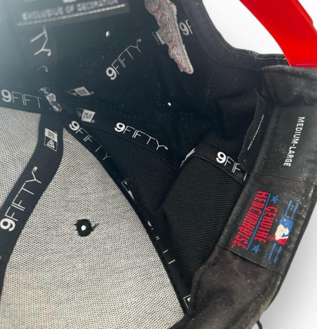 Men's Baltimore Orioles baseball black New Era 9fifty genuine merchandise  Giveaway Bird Logo crest SKU 6810