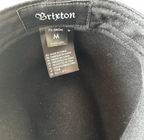 Brixton Wesley Fedora Black Hat Wool Felt Cowboy Western Unisex SKU 6815