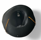 Brixton Wesley Fedora Black Hat Wool Felt Cowboy Western Unisex SKU 6815