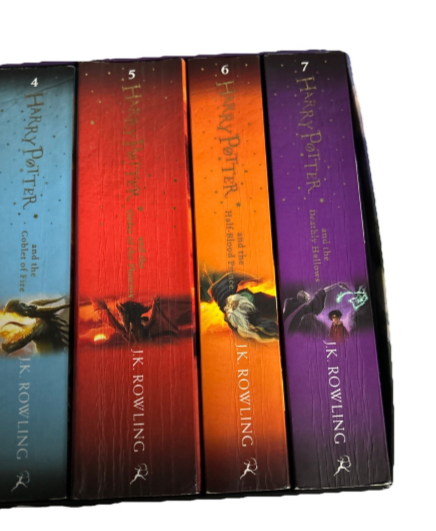Harry Potter Series The Complete Collection Box Set 1-8 by J K Rowling SKU 6824