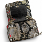 Ted Baker Opulant Oriental Jacquard Women’s Clutch Bag Black And Gold SKU 6831