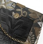 Ted Baker Opulant Oriental Jacquard Women’s Clutch Bag Black And Gold SKU 6831