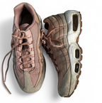 NIKE AIR MAX 95 PINK TRAINERS UK 4 SUEDE GYM PARTICLE ROSE 307960-601 SKU 6767