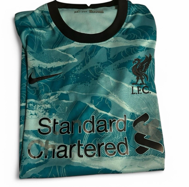 Nike FC Liverpool 20/21 Away Men's Vintage Soccer Jersey T-Shirt - Size M, SKU 6851