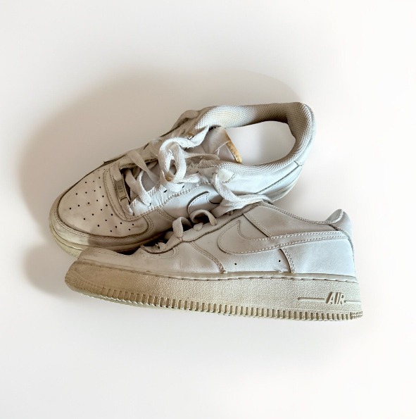 Sneaker vintage bianche da uomo Air Force 1 Low GS taglia 6 SKU 6738