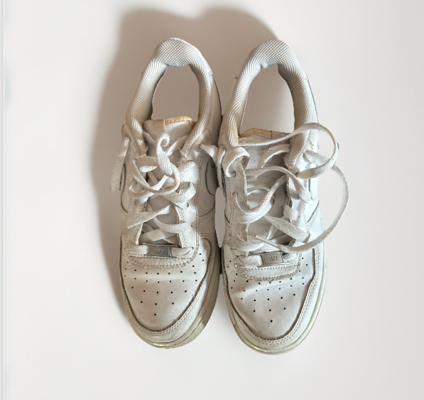 Sneaker vintage bianche da uomo Air Force 1 Low GS taglia 6 SKU 6738