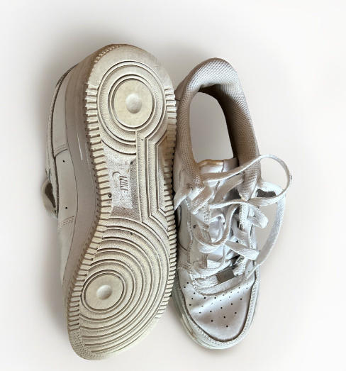 Sneaker vintage bianche da uomo Air Force 1 Low GS taglia 6 SKU 6738