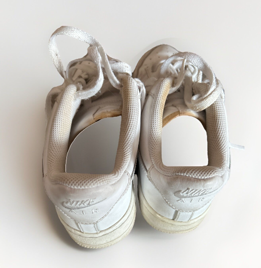 Sneaker vintage bianche da uomo Air Force 1 Low GS taglia 6 SKU 6738