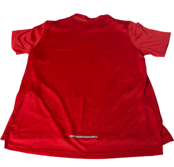 Nike Dri-FIT Miler Vintage Men's Red Running T-Shirt - Size M, L27 W18, SKU 5533