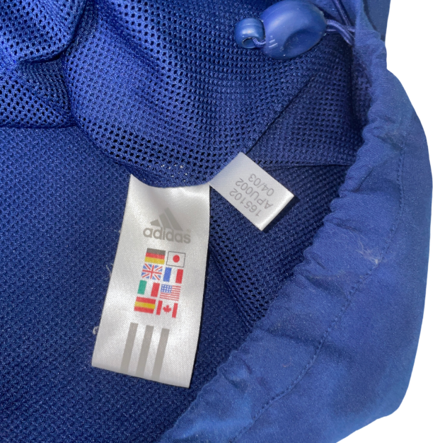 vintage adidas Blue 80s blue track jacket in Size Large L