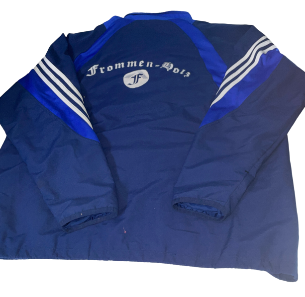 vintage adidas Blue 80s blue track jacket in Size Large L