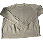 Vintage men's Dockers Cable Knitted Sweater cream in size M|L26 W21|SKU 6086