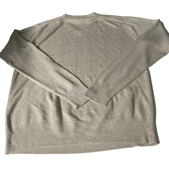 Vintage men's Dockers Cable Knitted Sweater cream in size M|L26 W21|SKU 6086