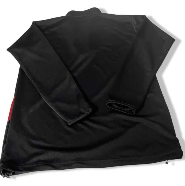 Vintage men's Balon black  1/4 zip sweatshirt  training top in size S|L30W20|SKU 5527