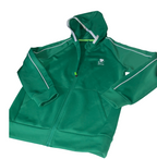 Unisex Rugby Ireland Kids Track Top  Green 10/11 Years Old SKU 6181