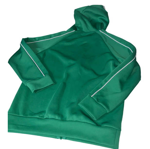 Unisex Rugby Ireland Kids Track Top  Green 10/11 Years Old SKU 6181