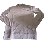 Zara mens peach fitted jumper in size M peach Roll Neck Ribbed fitted Jumper in Medium fits LikeS/M