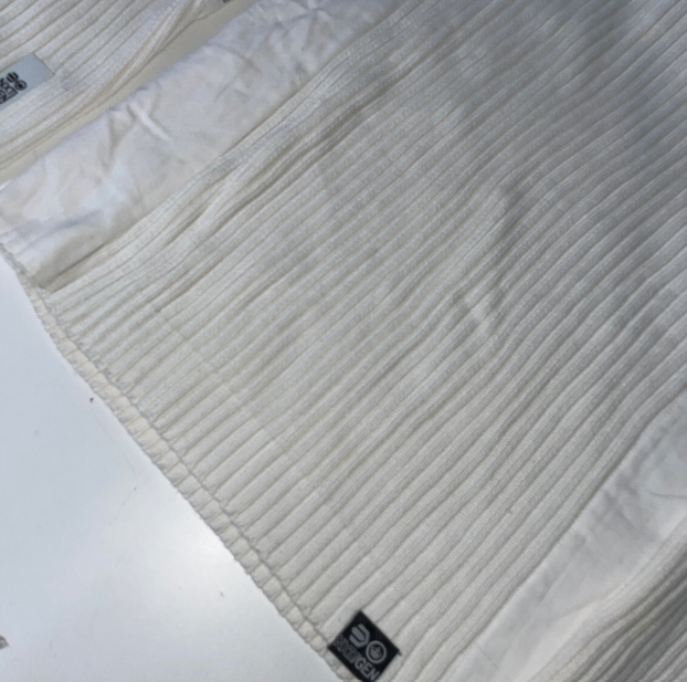 Crosshatch Ribbed knit jacket turtleneck, gilet zip vintage y2k Knit Track Top