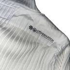 Crosshatch Ribbed knit jacket turtleneck, gilet zip vintage y2k Knit Track Top