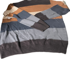 Vintage multi stripe Marfinno Crew neck sweatshirts in XL|L31 W25