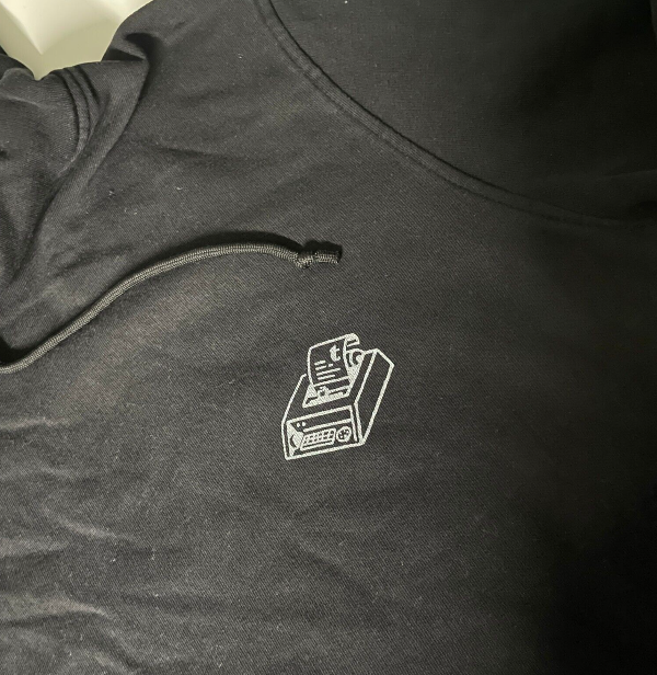 Vintage mens B and C original Black Hood in size L|L28 W24|SKU 6109