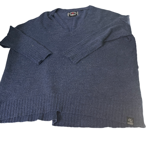 V neck Superdy soft navy Large Sweatshirt