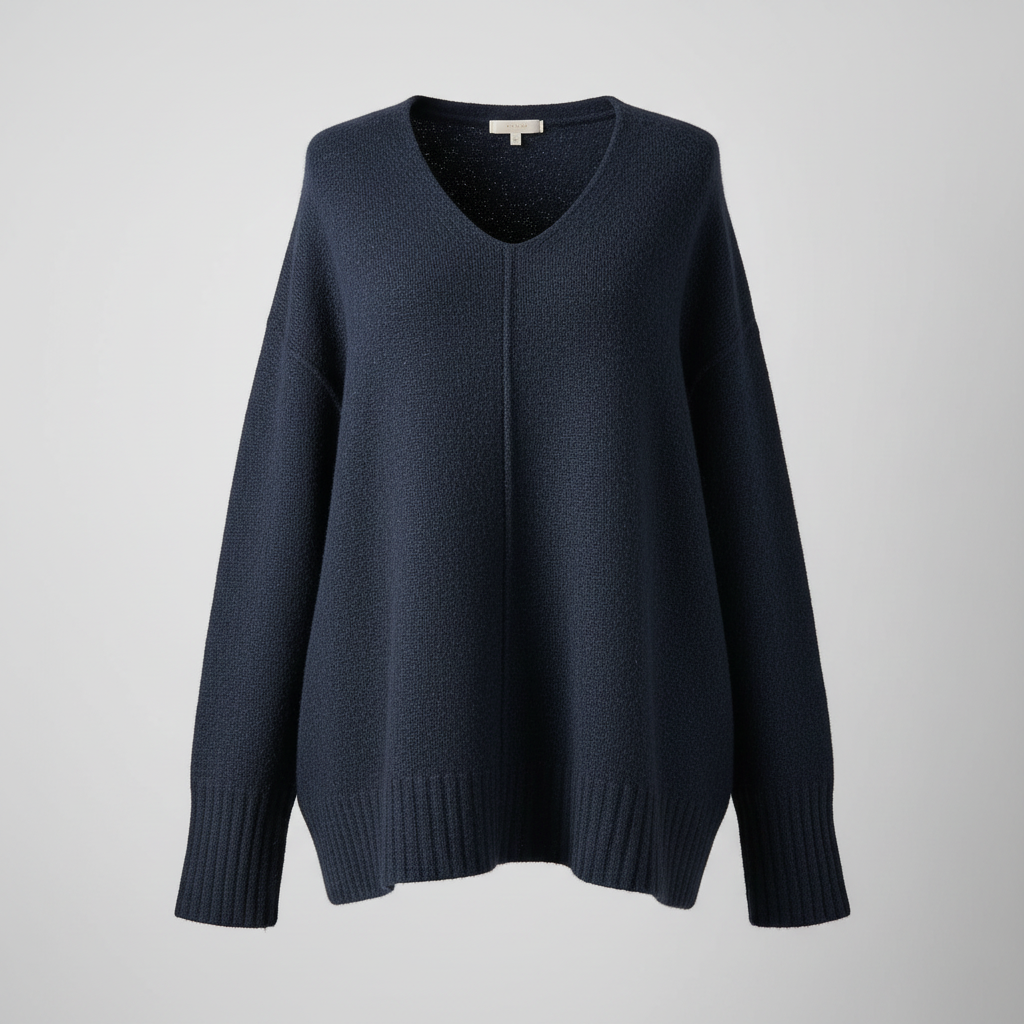 V neck Superdy soft navy Large Sweatshirt