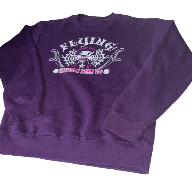 vintage 90s VTG  Sweatshirt  Desio crewneck purple swestshirt in size medium sku 6182