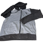 vintage grey adidas women's track jacket in L|L26 W18|SKU 6102